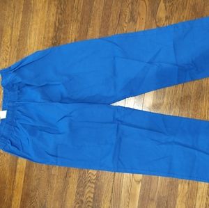 EUC 24/7 Comfort brand royal blue scrub pants